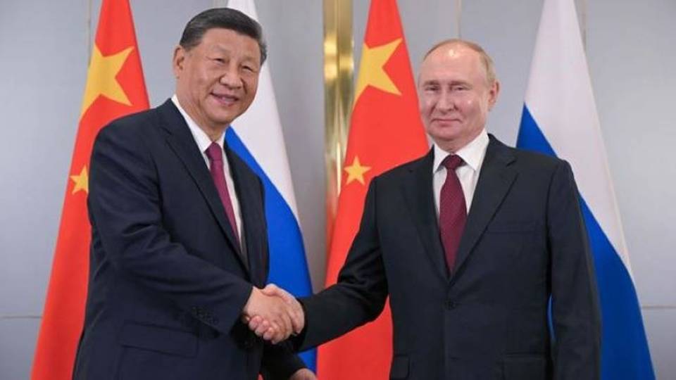 In duelling summit, China and Russia push to reorient SCO against the West