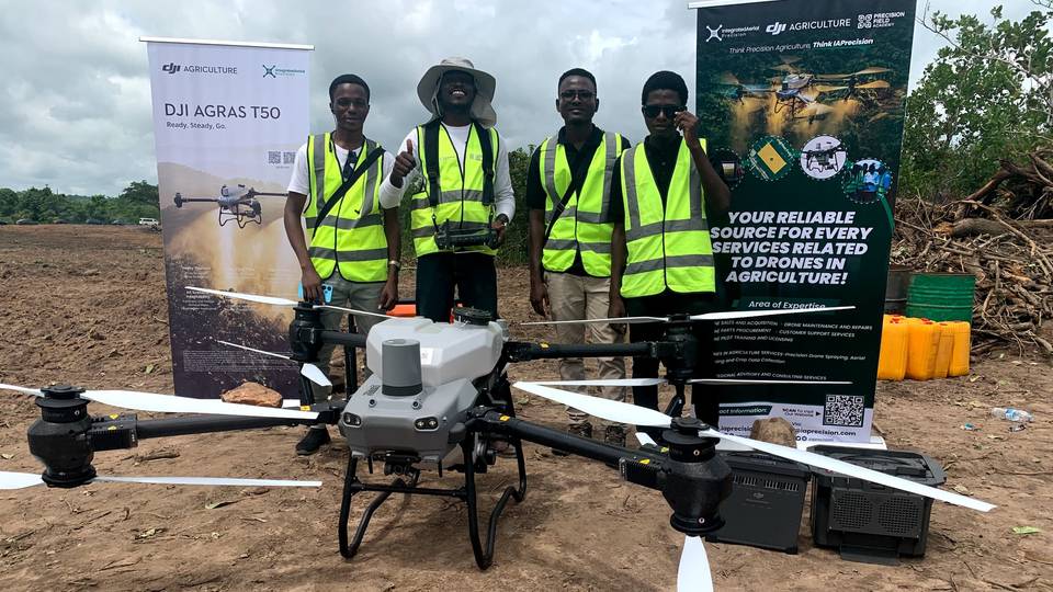 Nigeria's flying farmer: Drone tech sows seeds of Africa's farm revolution