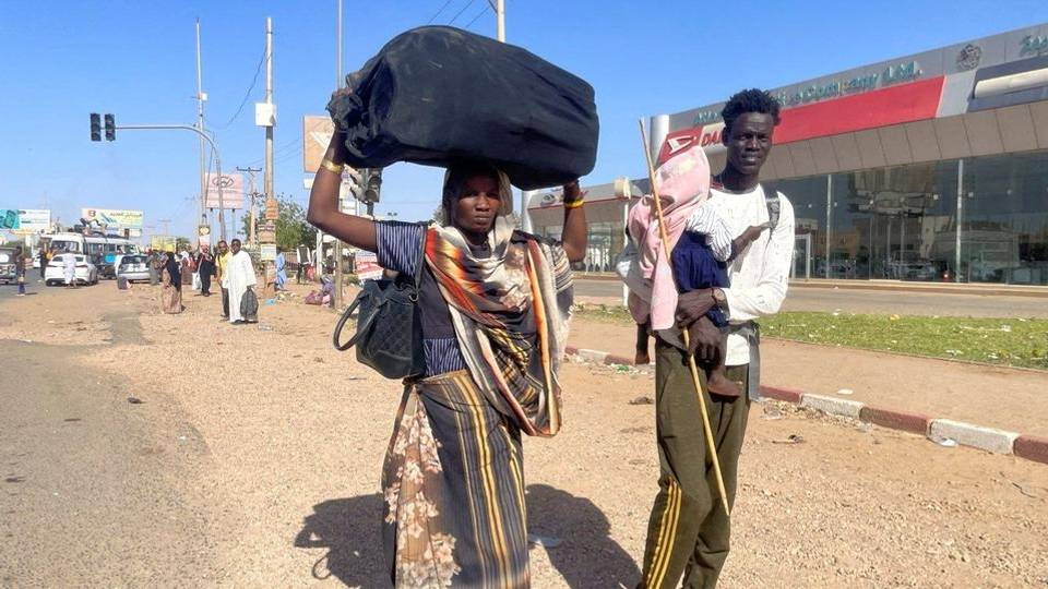 Nearly 10,000 flee Sudan war to S. Sudan daily: UN