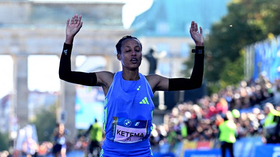 Ethiopia's Tigist Ketema wins women's marathon in Berlin