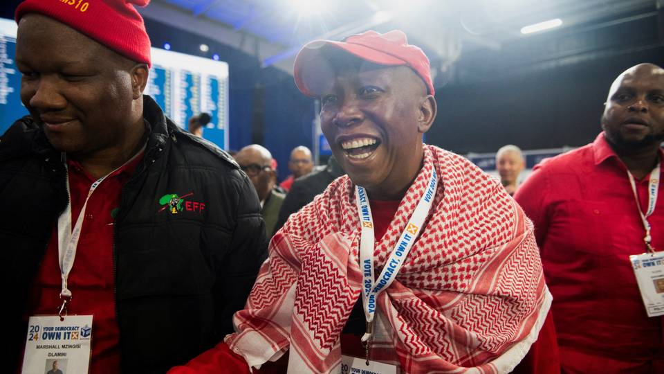 South Africa elections 2024: Malema says open to coalition talks