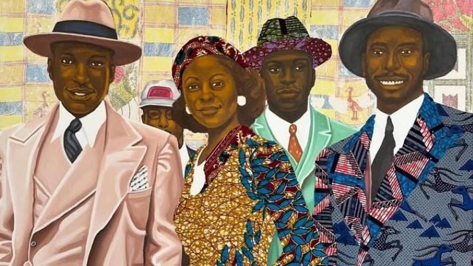 Cornelius Annor: Ghanaian mixed media artist capturing nostalgia