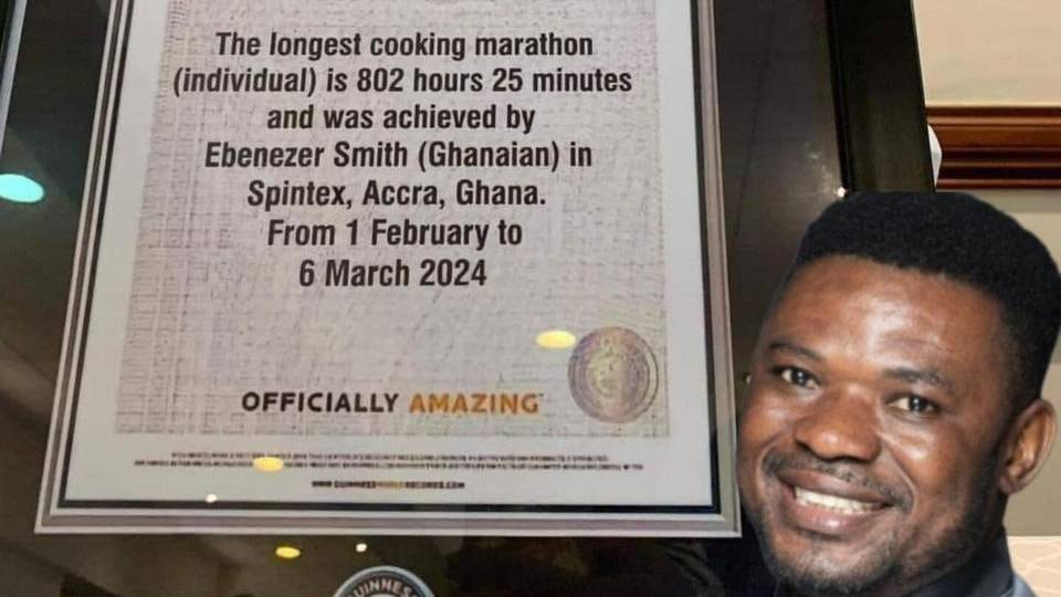 Smith: The Ghanaian chef in the eye of storm over fake world record