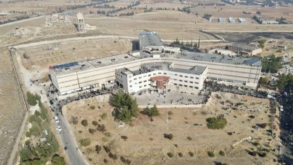 Turkish rescuers search Syria's infamous Sednaya prison