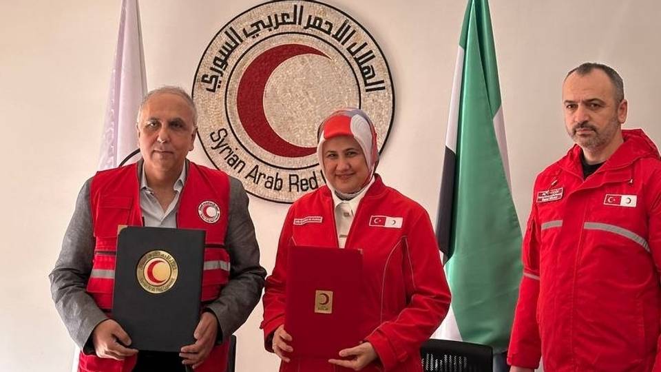 Turkish Red Crescent opens delegation office in Damascus