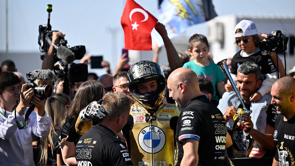 Turkish motorcycle star Razgatlioglu claims second world title