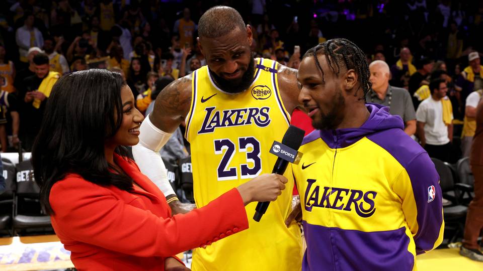 LeBron, Bronny James make NBA history with father-son appearance