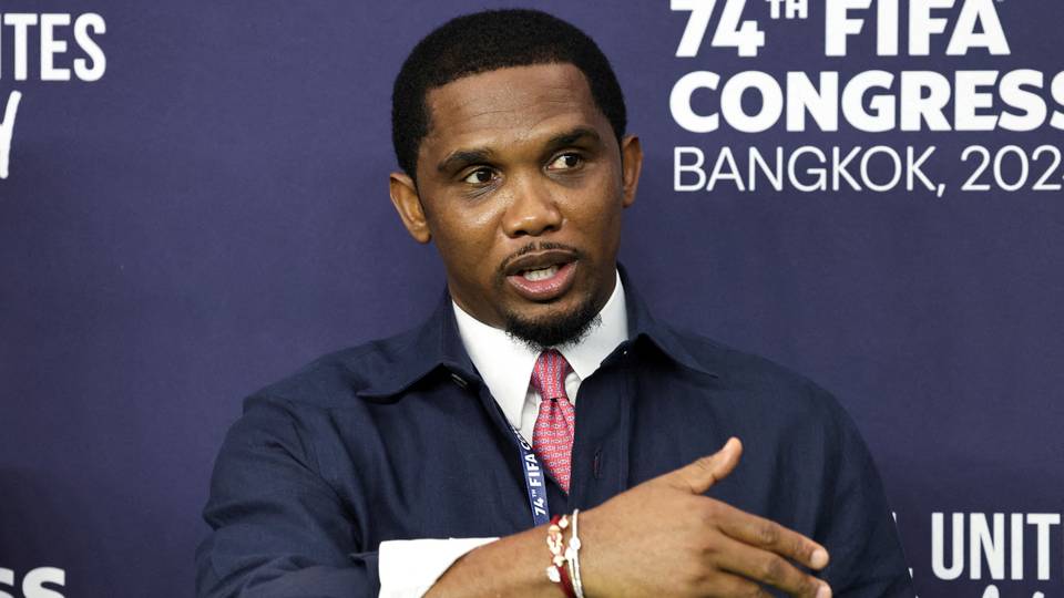 Eto'o considering appeal against ban from attending Cameroon games