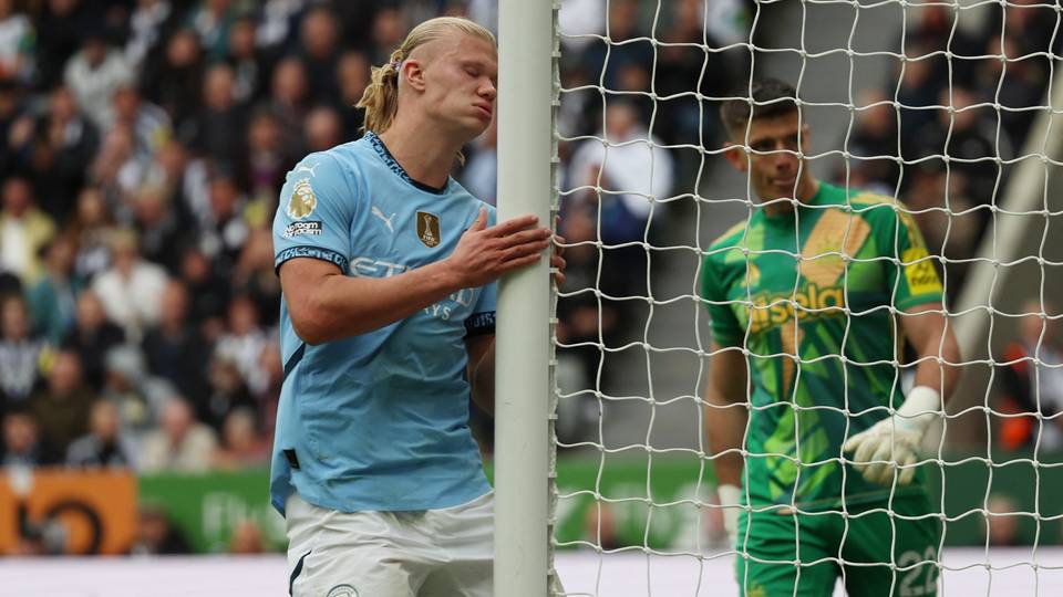 Man City held at Newcastle in 1-1 draw