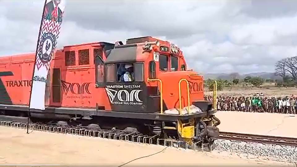 Malawi welcomes first fuel train in 42 years