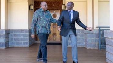 Speculation swirls as Kenya's Ruto meets ex-president