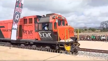 Malawi welcomes first fuel train in 42 years